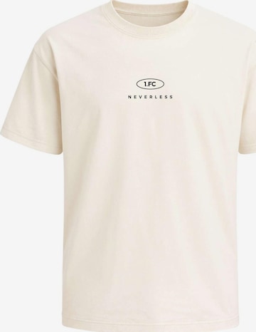 Neverless Shirt 'Pub Champion' in Beige: Vorderseite