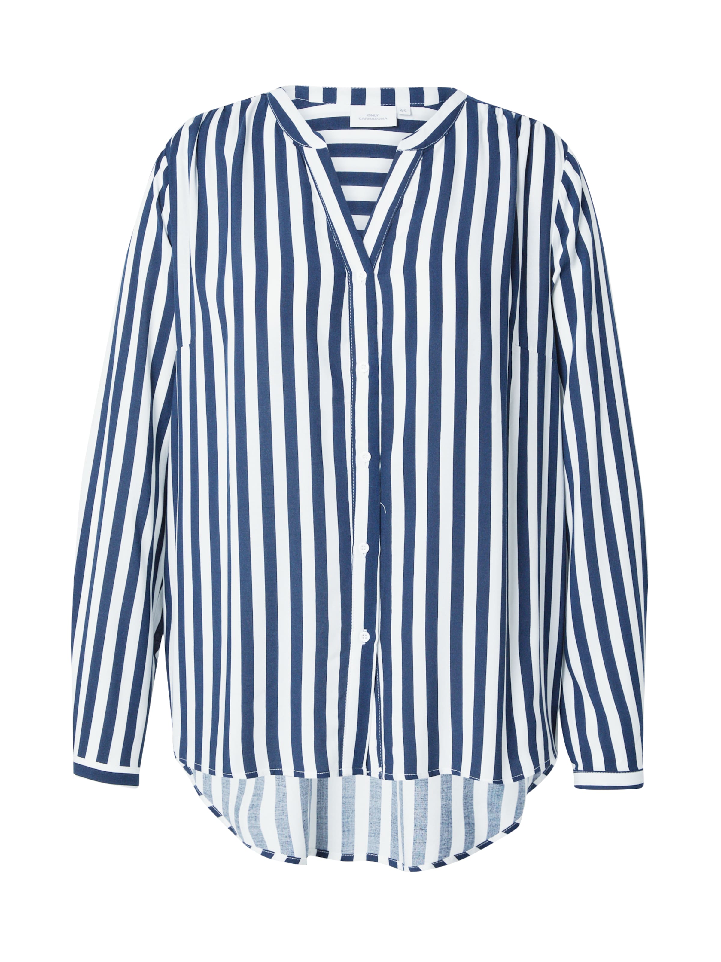 Camicia da donna 'CARANITA' di ONLY Carmakoma in bianco: frontale