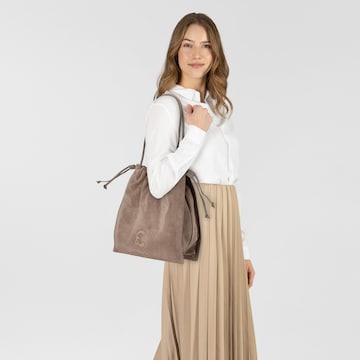 Sac bandoulière 'Dulse' Coccinelle en marron