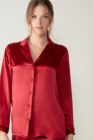 INTIMISSIMI Pajama Shirt in Red: front