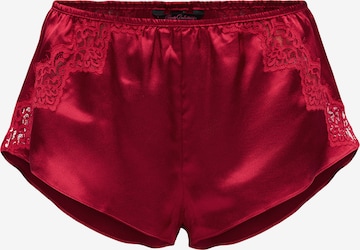 raudona Hunkemöller Pižaminės kelnės 'MYA': priekis