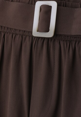 STREET ONE Wide Leg Hose in Braun