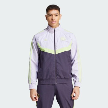 ADIDAS ORIGINALS Jacke 'FC Bayern Woven Track' in Lila: Vorderseite