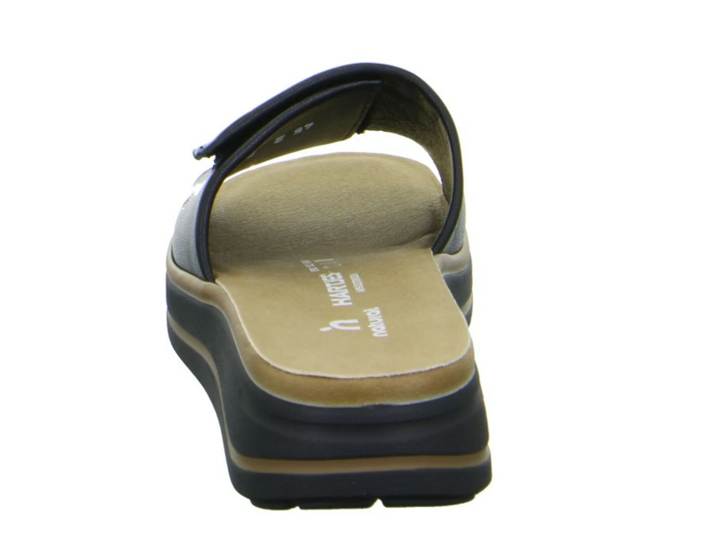 Hartjes Pantolette in Schwarz