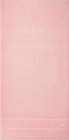 BOSS Shower Towel in Pink: front