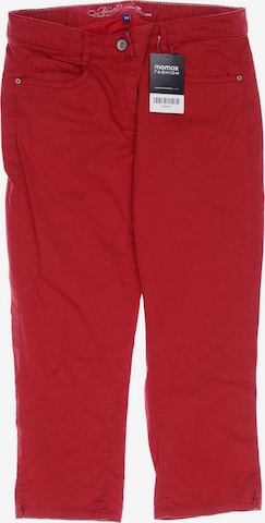 TOM TAILOR Stoffhose XS in Rot: predná strana