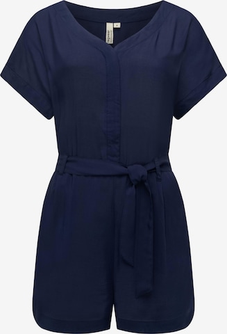 Ragwear - Jumpsuit 'Salwin' en azul: frente