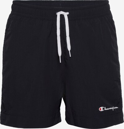 Champion Authentic Athletic Apparel Badeshorts in marine / rot / weiß, Produktansicht