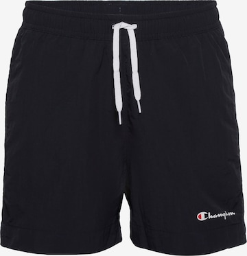 Champion Authentic Athletic Apparel Badeshorts in Blau: predná strana