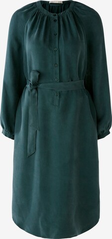 Robe OUI en vert : devant