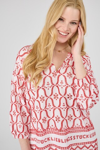 LIEBLINGSSTÜCK - Blusa 'Flonia' em vermelho