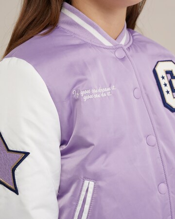 WE Fashion Between-season jacket in Purple