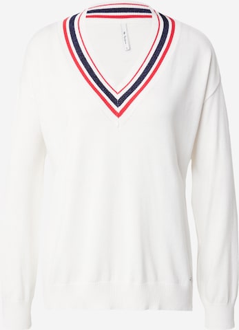 Pepe Jeans Sweater 'PERLINE' in White: front