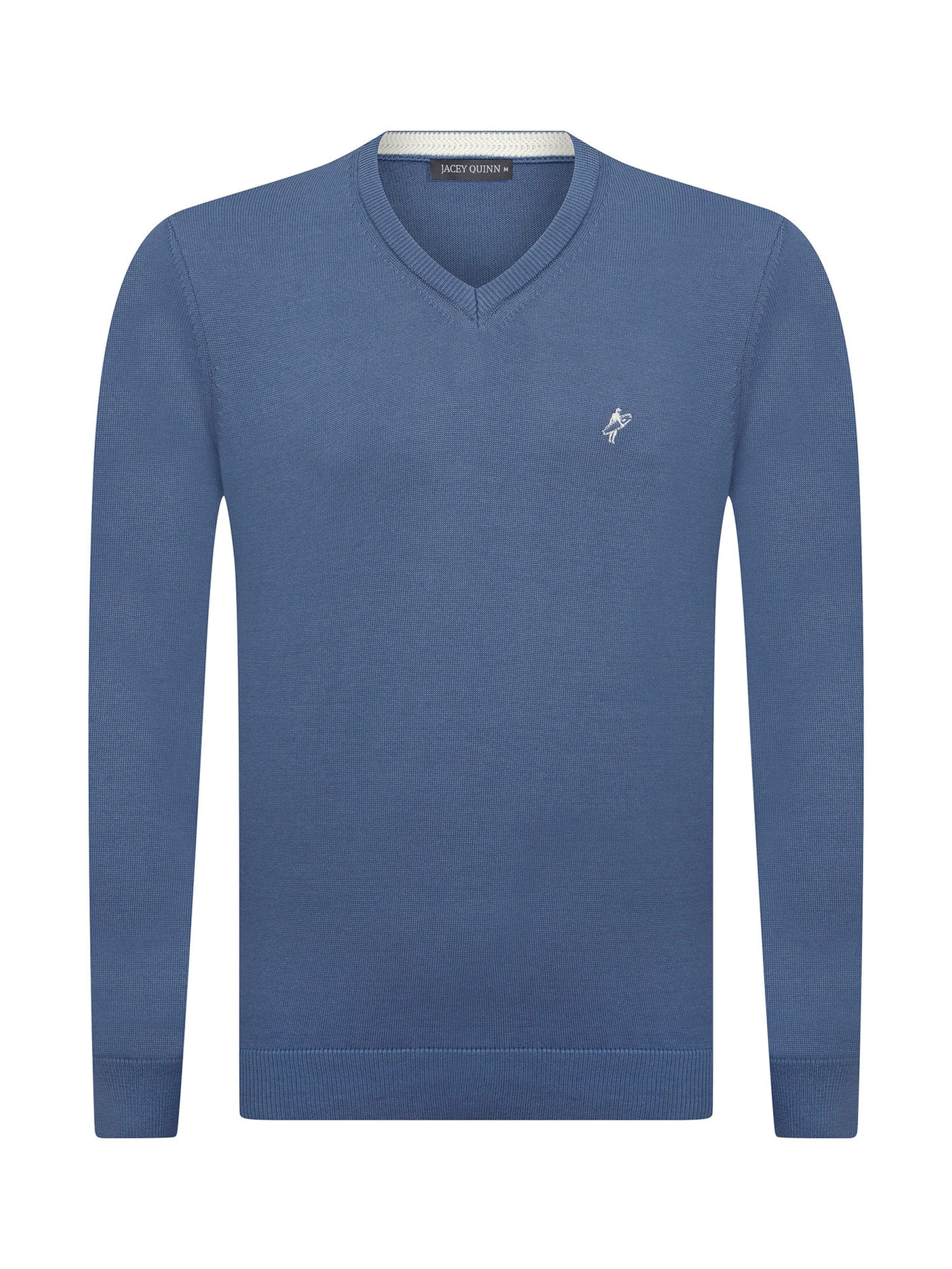 Pullover di Jacey Quinn in blu: frontale