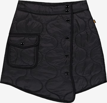 ALPHA INDUSTRIESSuknja - crna boja: prednji dio