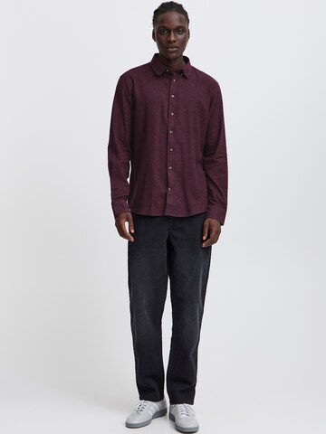 BLEND Regular Fit Hemd 'BHBurley' in Rot