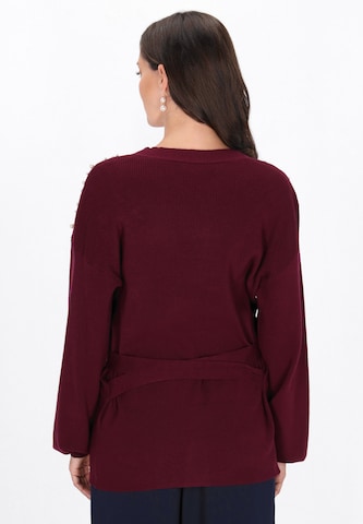 usha BLACK LABEL - Cárdigan en lila