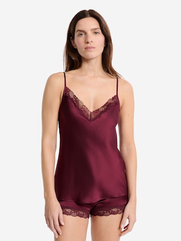 Camicia da notte 'Milky' di ETAM in rosso: frontale