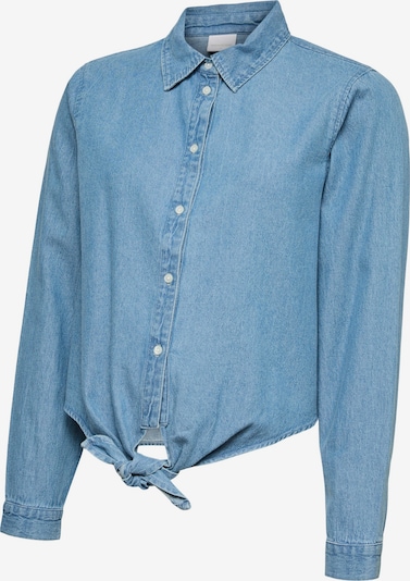 MAMALICIOUS Pusero koossa XS värissä sininen denim, Tuotenäkymä