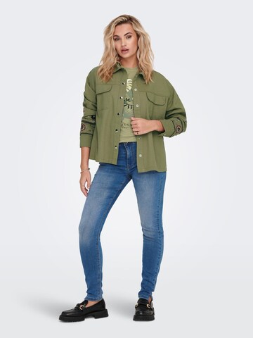 Veste mi-saison 'Anaya' ONLY en vert