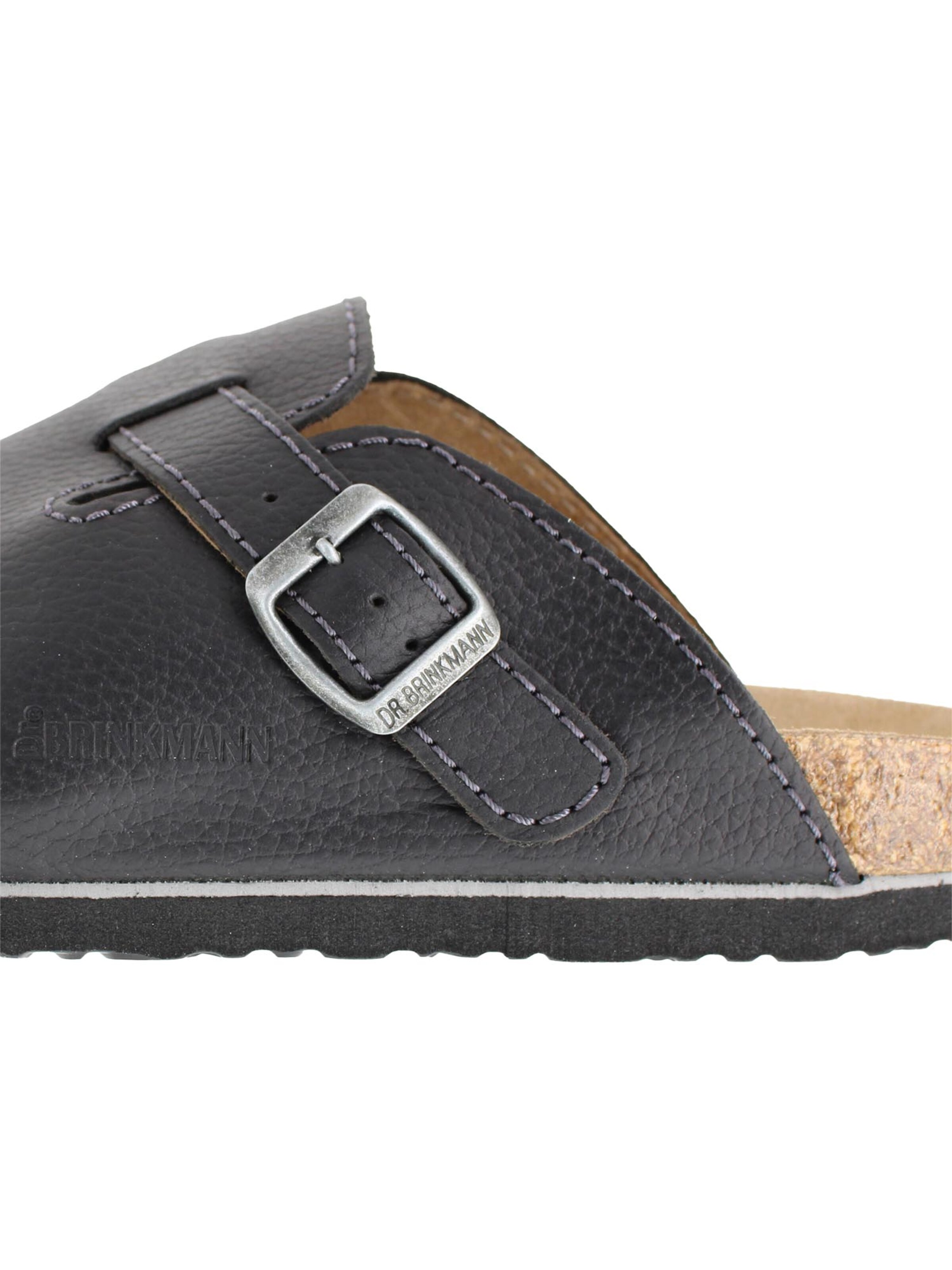 DR. BRINKMANN Clogs 'Nerpio' in Zwart