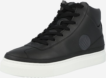 Komrads High-Top Sneakers 'APL' in Black: front