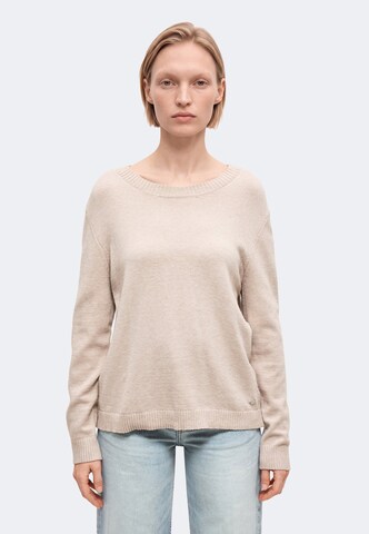 Pull-over 'Am44ber' ZABAIONE en beige : devant