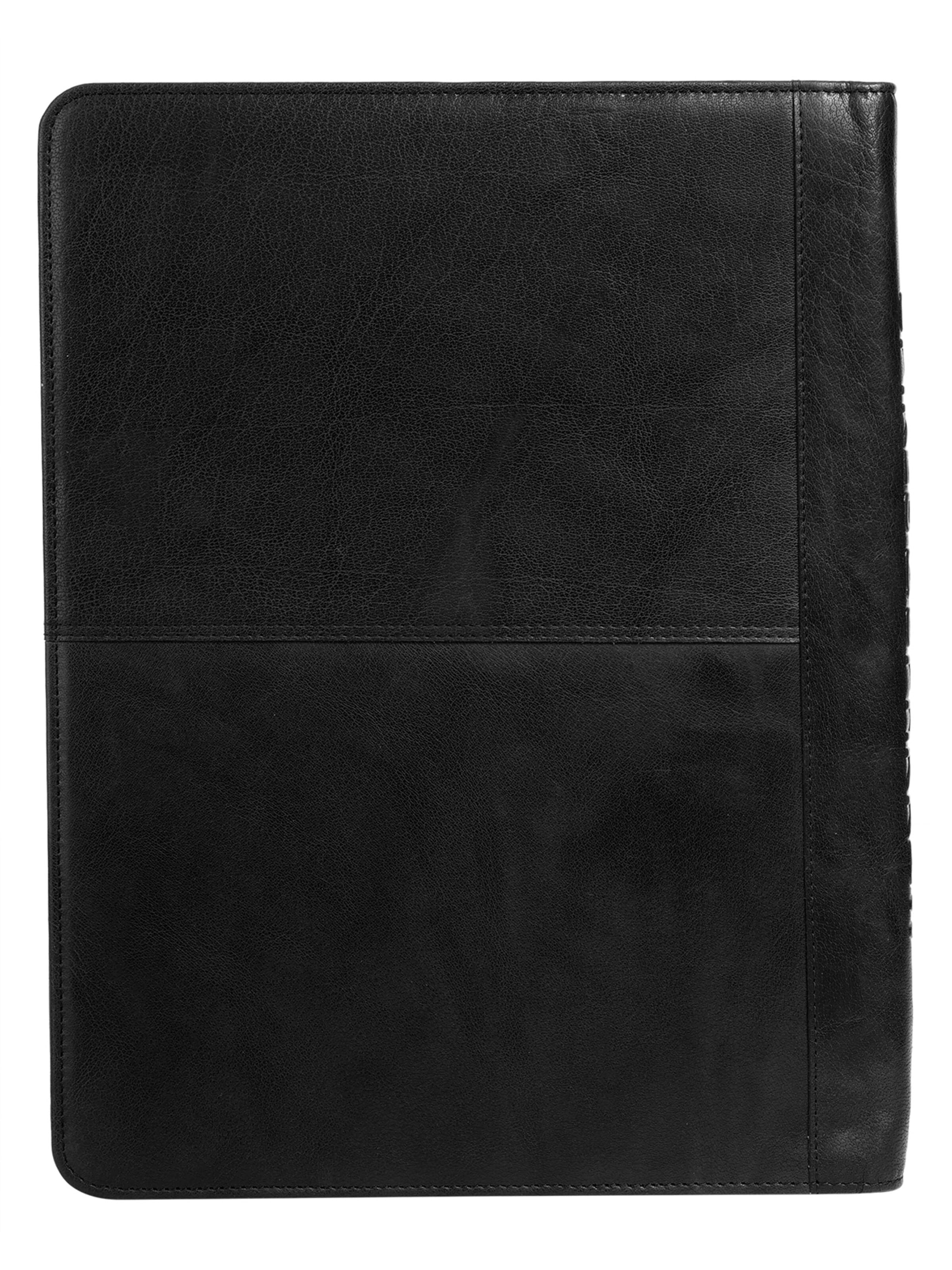 Spikes & Sparrow Document Bag 'NOTEBOOK COVER' in Black