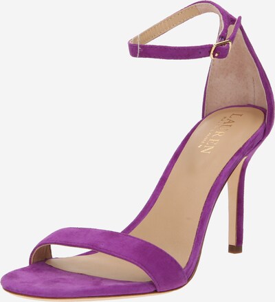 Lauren Ralph Lauren Sandálias com tiras 'ALLIE' em roxo, Vista do produto