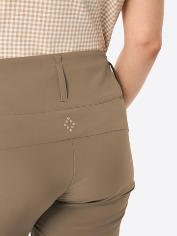 VAUDE Regular Outdoor trousers 'Skomer' in Green