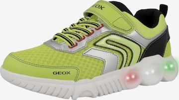 GEOX Sneakers ' J Wroom B. B ' in Groen: voorkant
