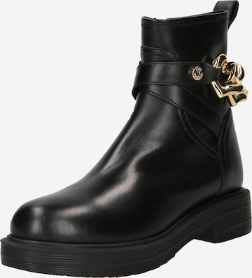 Love Moschino Ankle Boots in Black: front