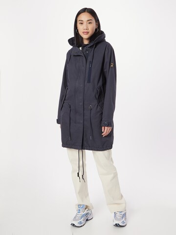 Superdry Tussenparka in Blauw: voorkant