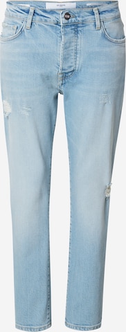 Regular Jeans 'AUGUSTA' de la Goldgarn pe albastru: față