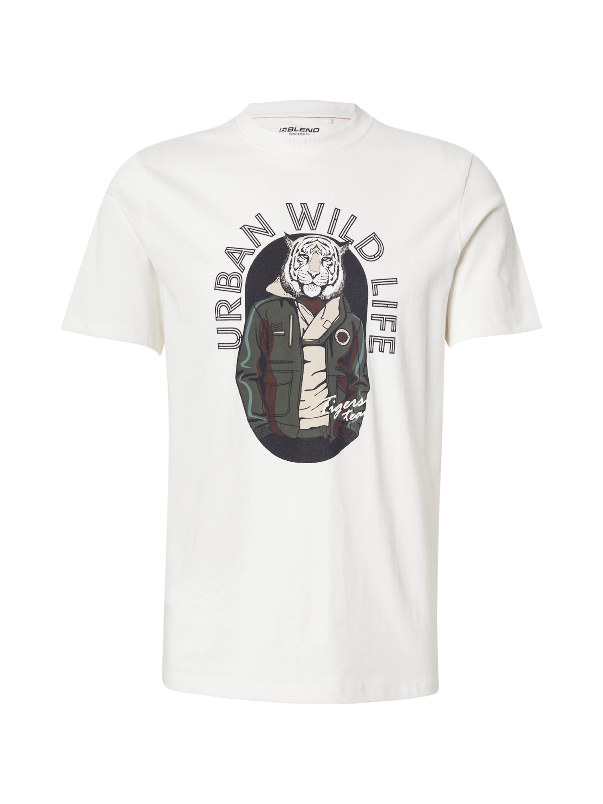 BLEND - Camisa 'BHKIBE' em branco: frente