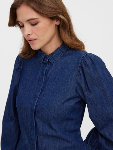 VERO MODA Bluse 'Nily' in Blau