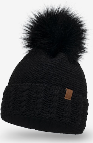 Vivisence Beanie '70103' in Black: front