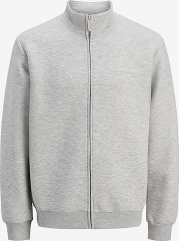 JACK & JONES - Sudadera con cremallera 'JCOFusion' en gris: frente