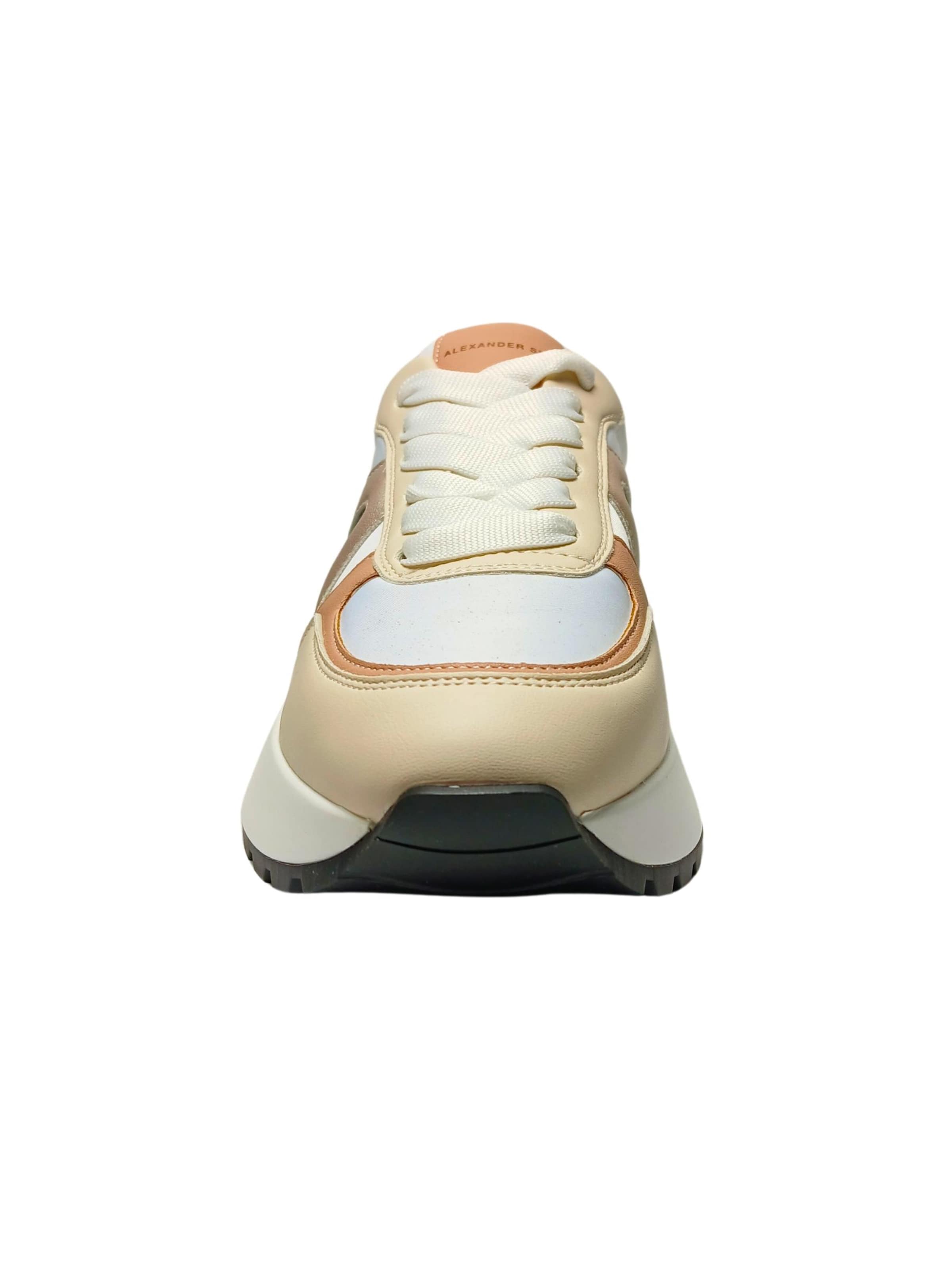 Sneaker bassa di Alexander Smith in beige
