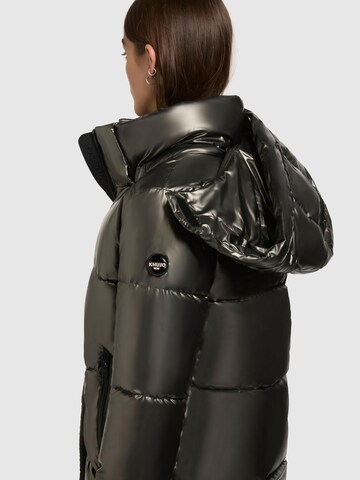 Manteau d’hiver ' Haya Shiny-YM ' khujo en marron