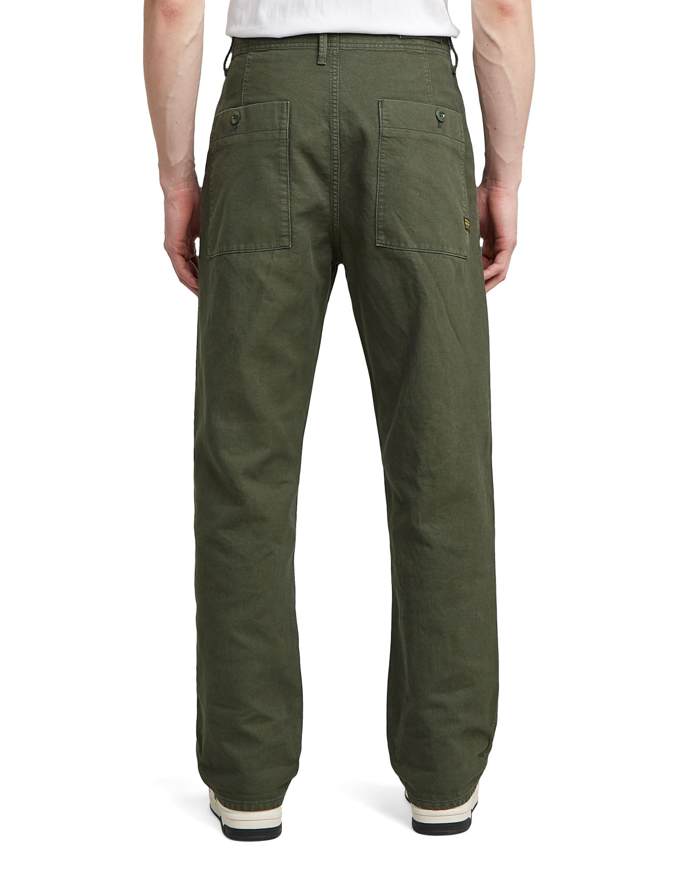 G-STAR Baggy Pleat-Front Pants in Green