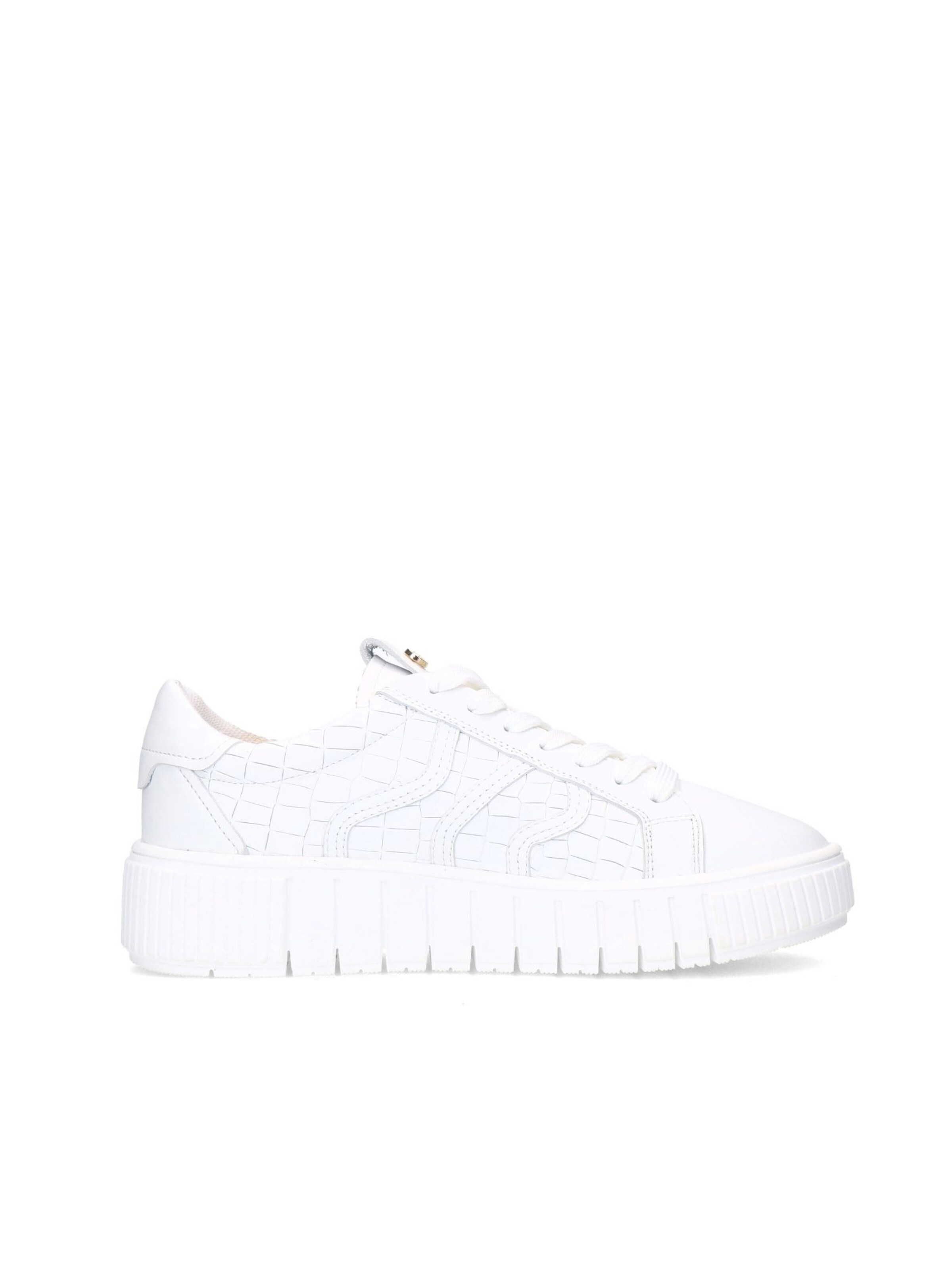 Baskets basses MANFIELD en blanc