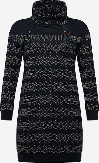 Ragwear Plus Haljina 'Chloe' u mornarsko plava / bijela, Pregled proizvoda