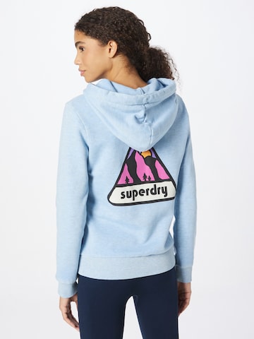 Superdry Sweatshirt 'Terrain' in Blauw