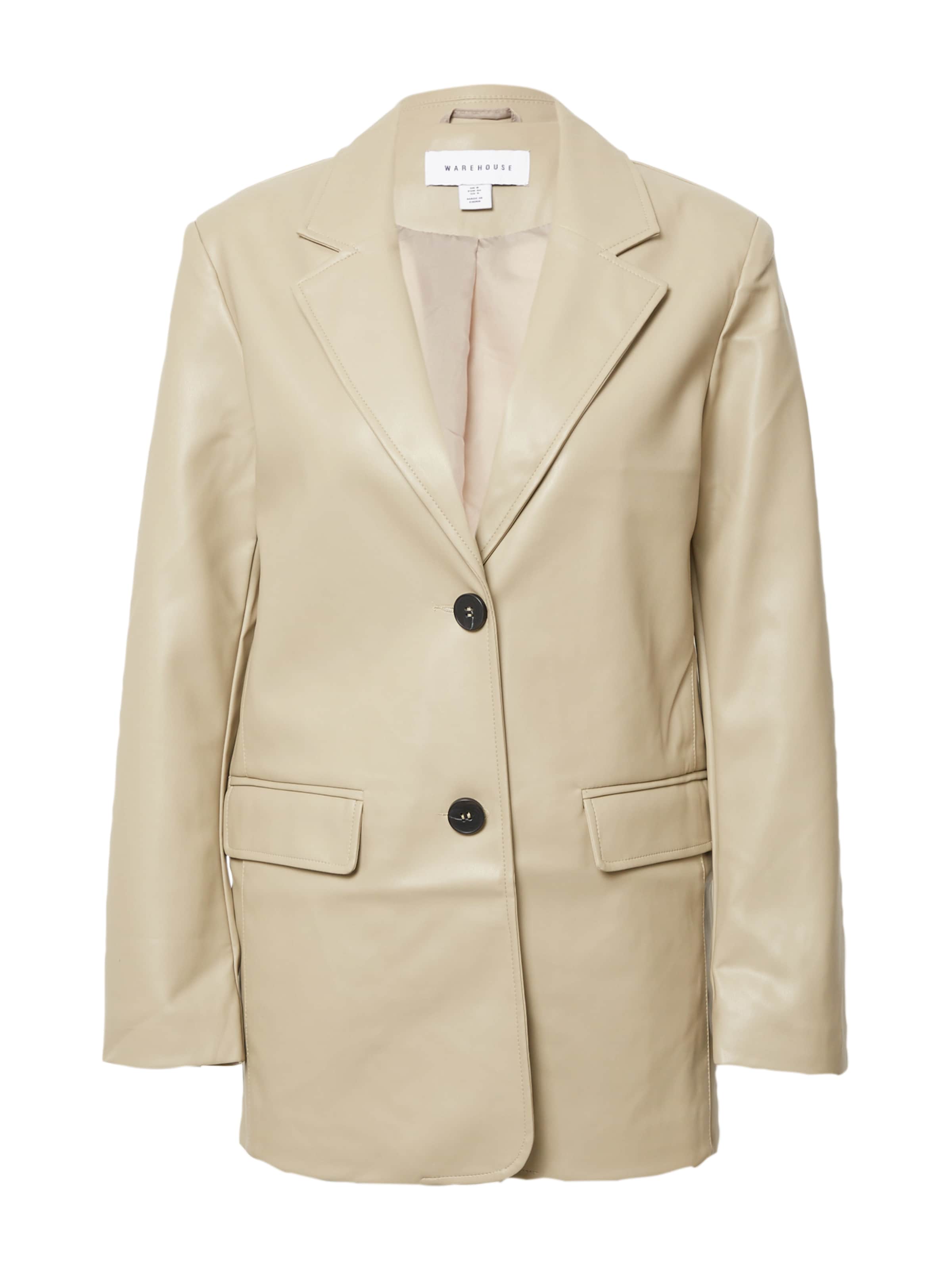 Warehouse Преходно яке в бежово: отпред