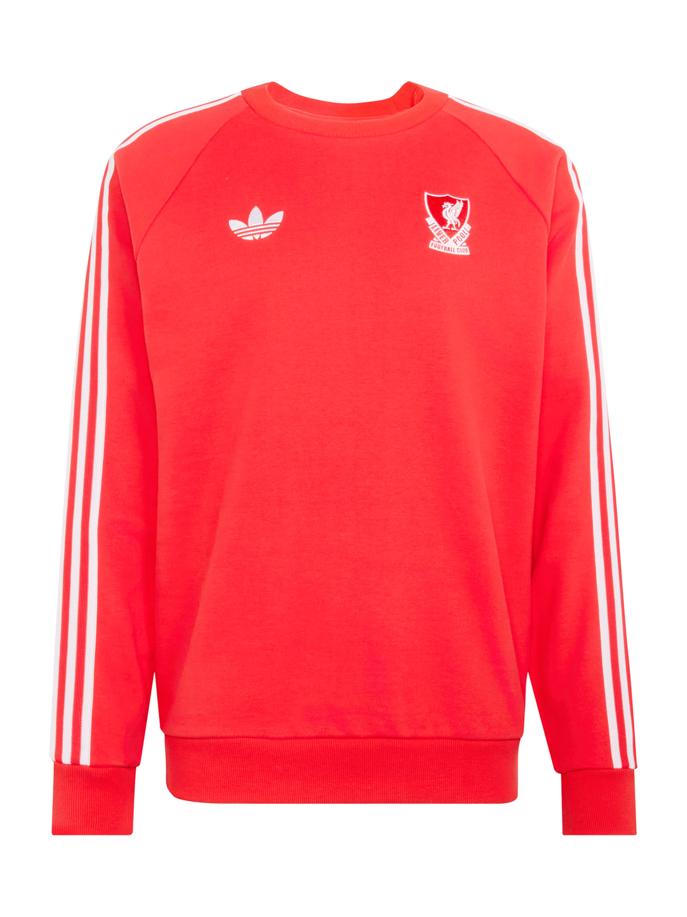 Sportinio tipo megztinis 'LFC' iš ADIDAS PERFORMANCE, spalva – lašišų spalva / balta, Prekių apžvalga