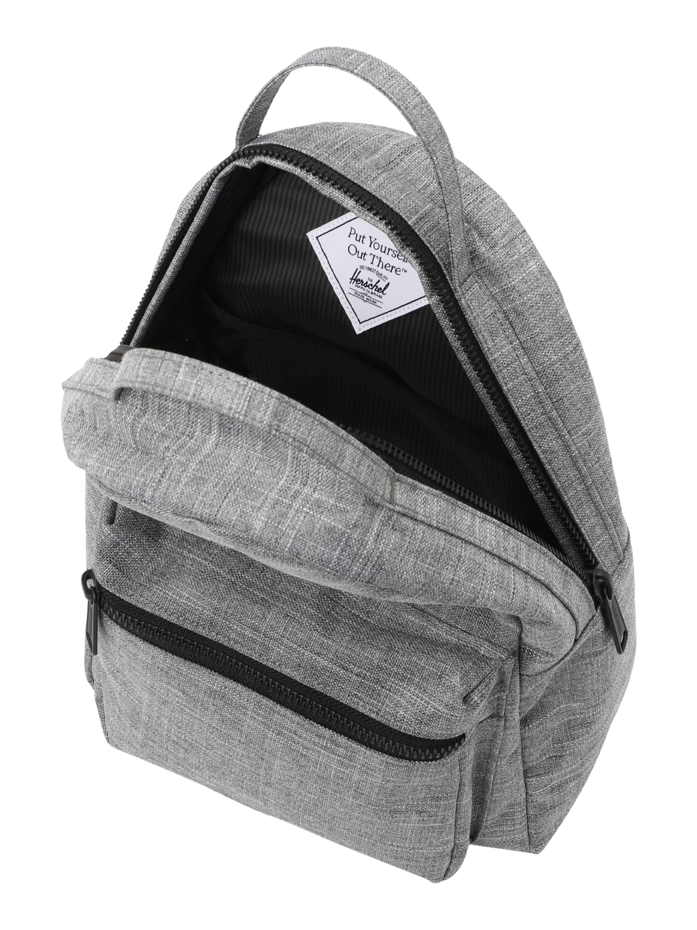 Herschel Ryggsäck 'Nova' i grå: topp