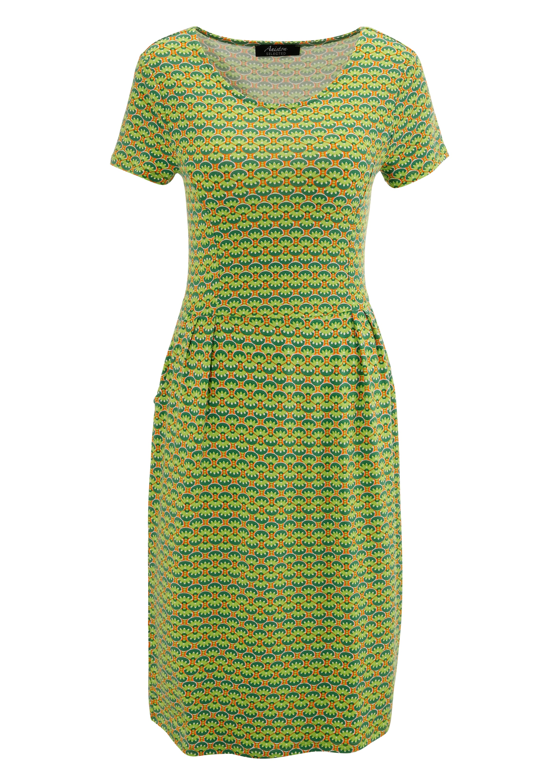 Aniston SELECTED Summer Dress in Green: front