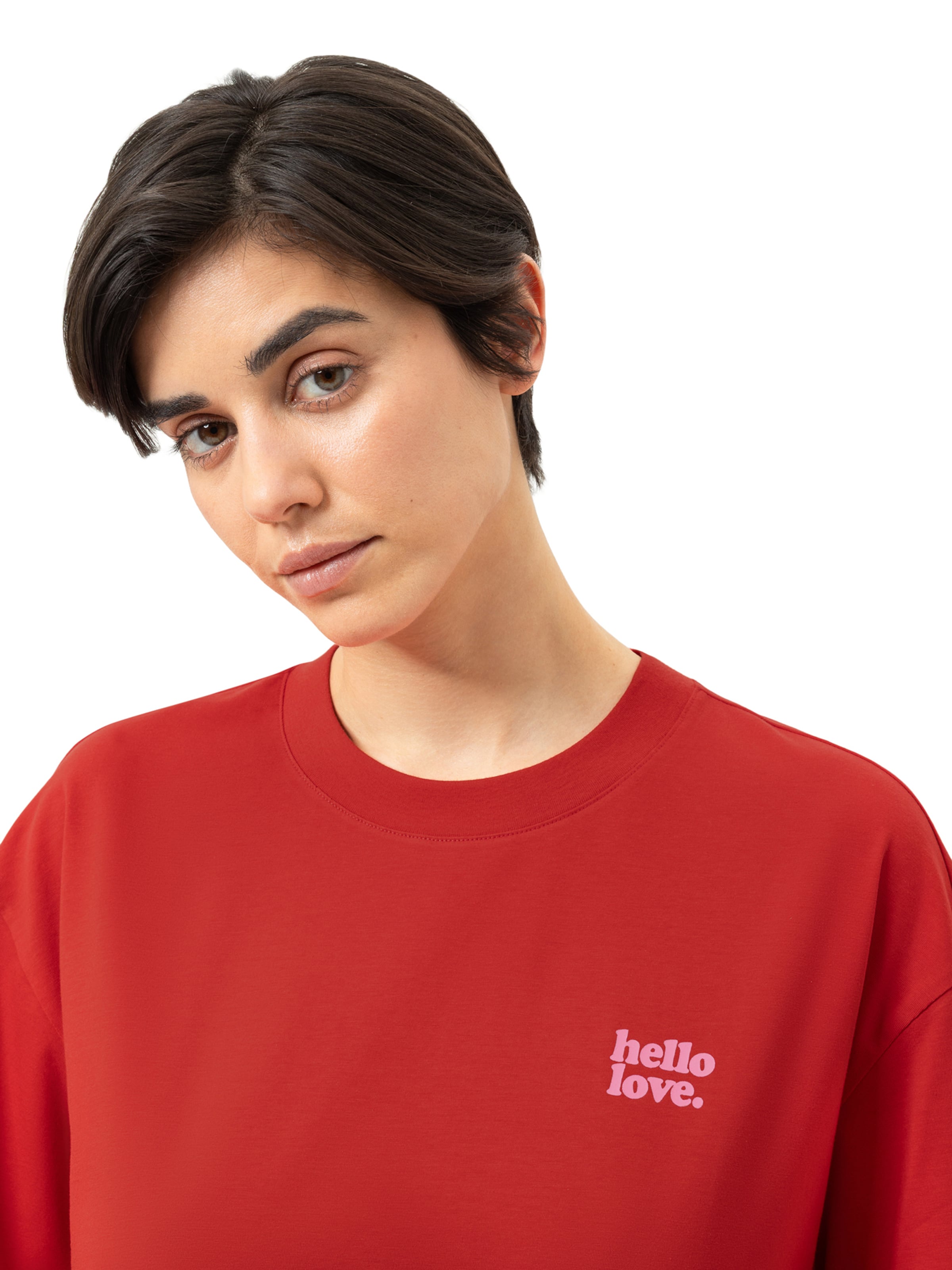 Mey Nightgown 'Serie Solid Love' in Red