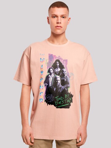 T-Shirt 'The Witcher Tied By Destiny Netflix TV Series' F4NT4STIC en rose : devant